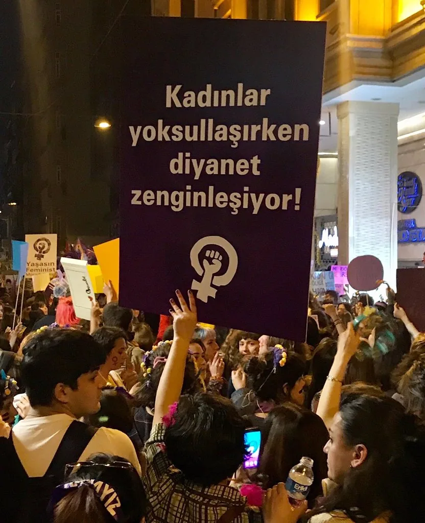 March 8 Feminist Night March / 2020 / Photograph: Unknown