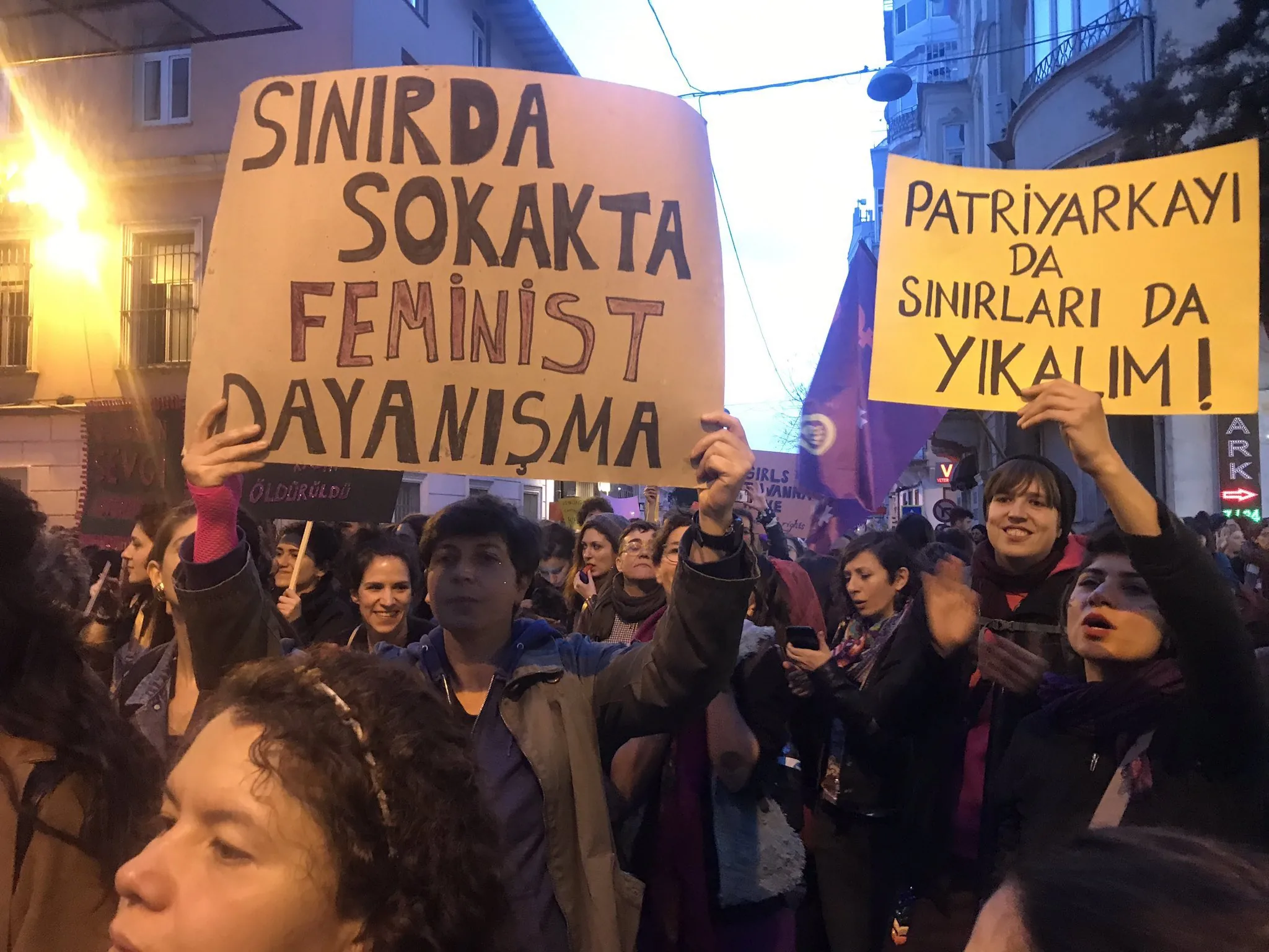 8 Mart Feminist Gece Yürüyüşü / 2020 / Foto: Bilinmiyor