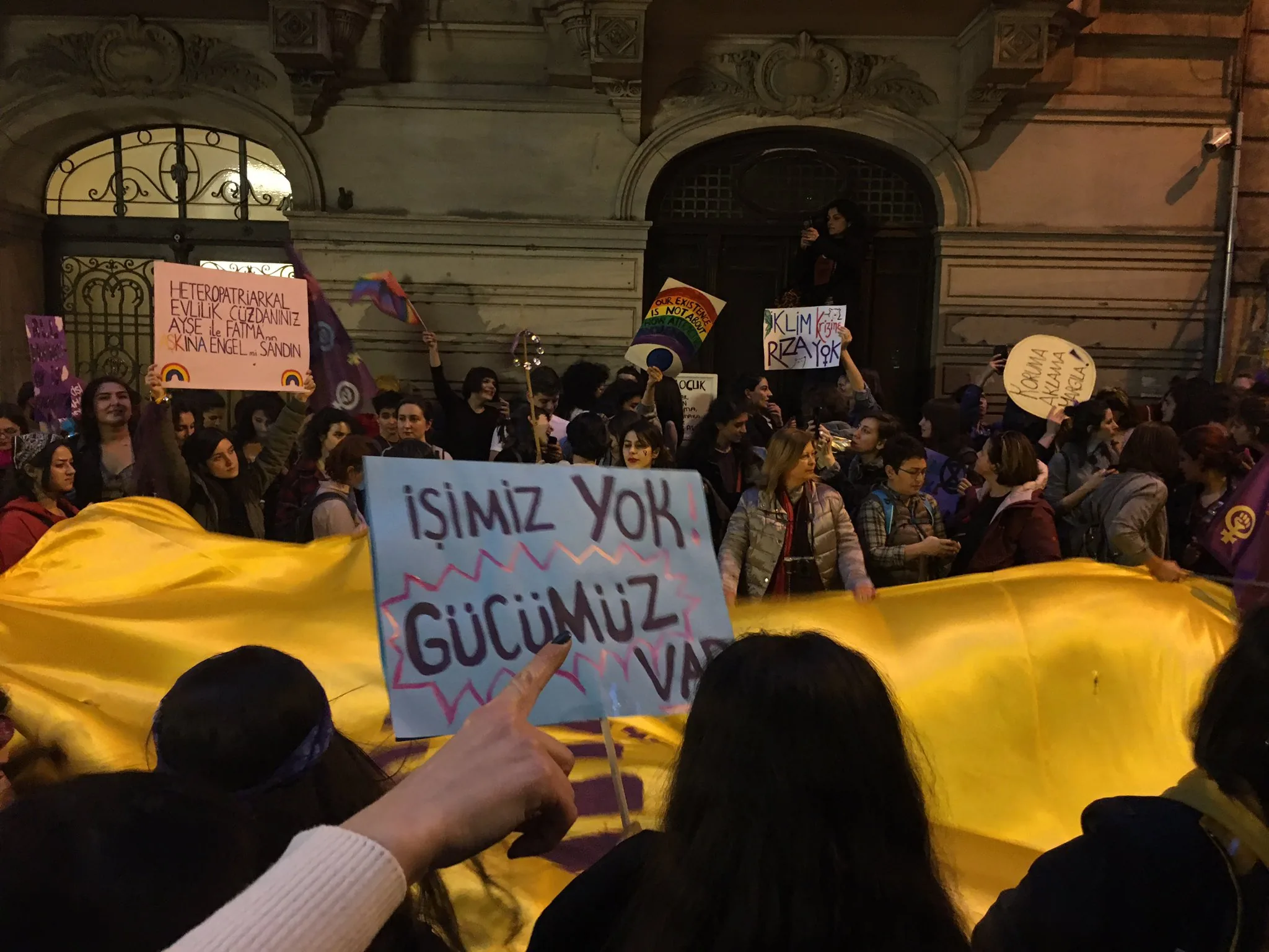 March 8 Feminist Night March / 2020 / Photograph: Unknown