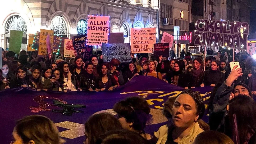 March 8 Feminist Night March / 2020 / Photograph: Unknown