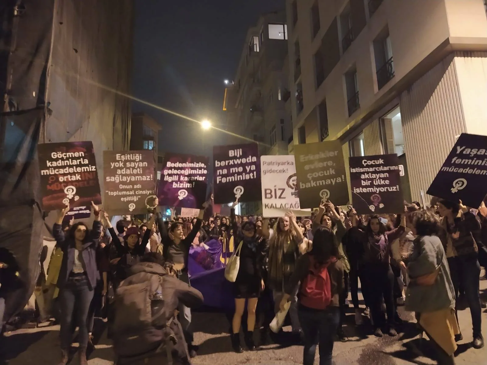 March 8 Feminist Night March / 2020 / Photograph: Unknown