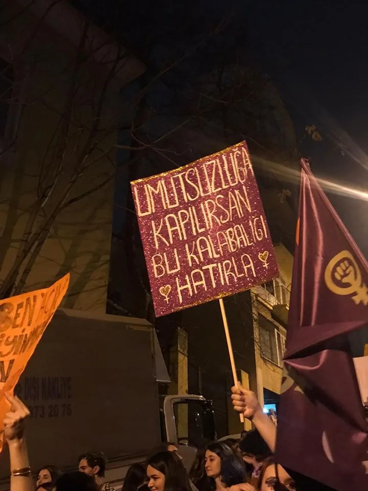 March 8 Feminist Night March / 2020 / Photograph: Unknown