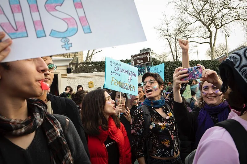 8 Mart Feminist Gece Yürüyüşü / 2020 / Foto: Serra Akcan