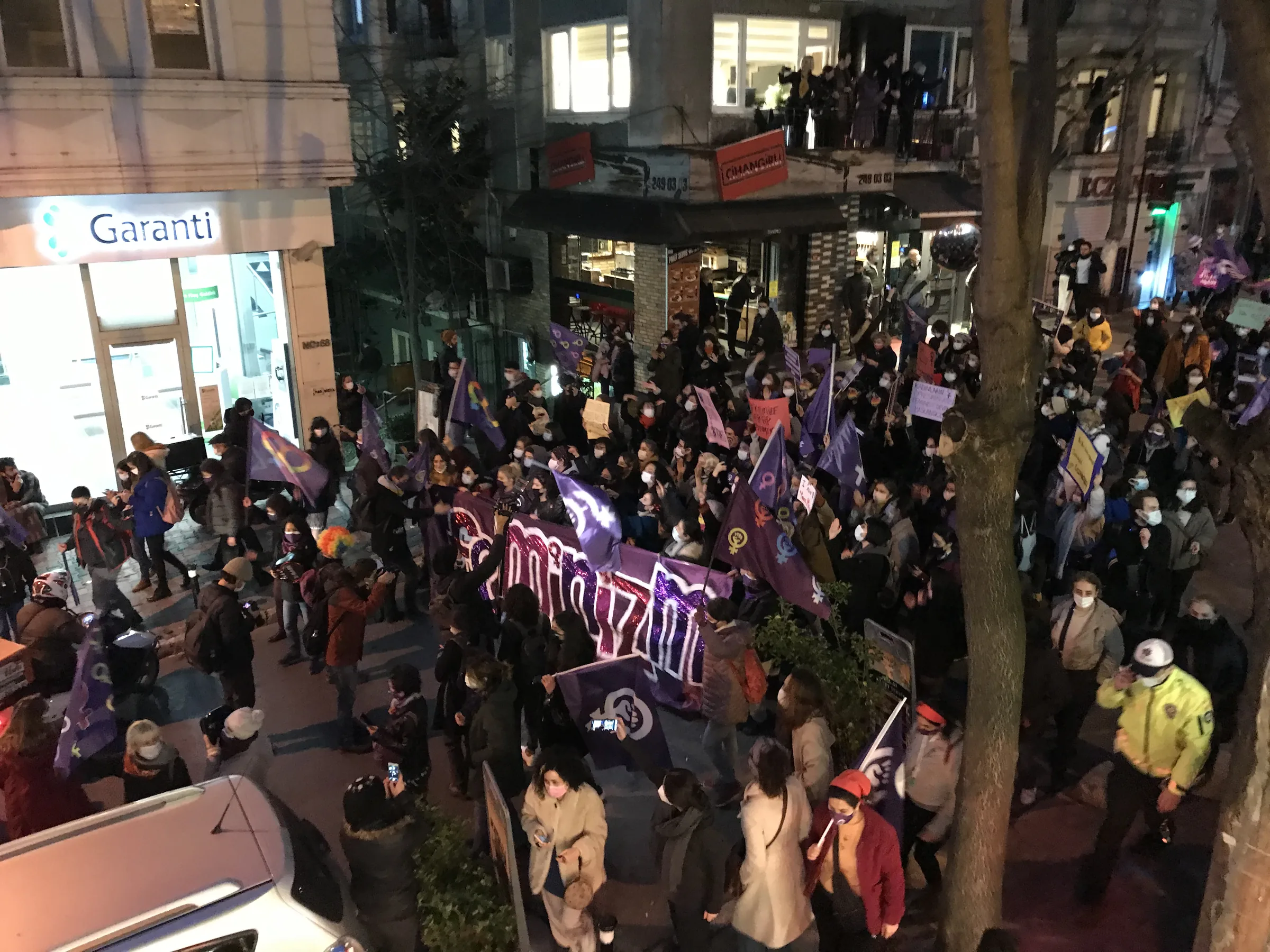 March 8 Feminist Night March / 2021 / Photograph: Unknown