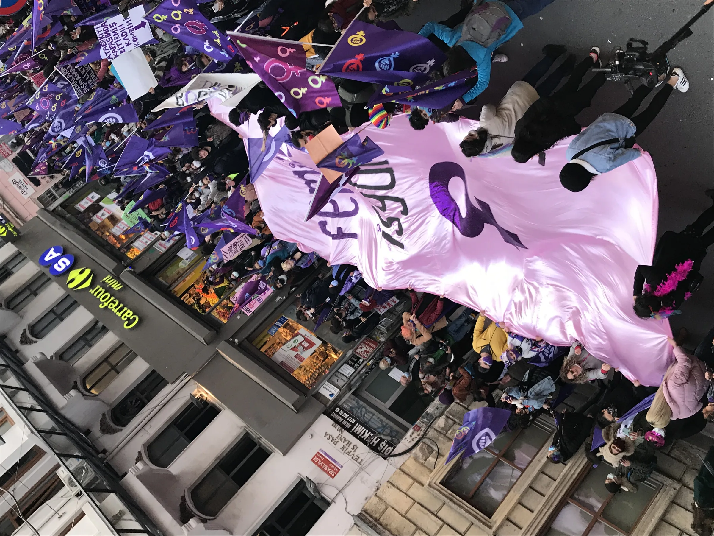 8 Mart Feminist Gece Yürüyüşü / 2021 / Foto: Bilinmiyor