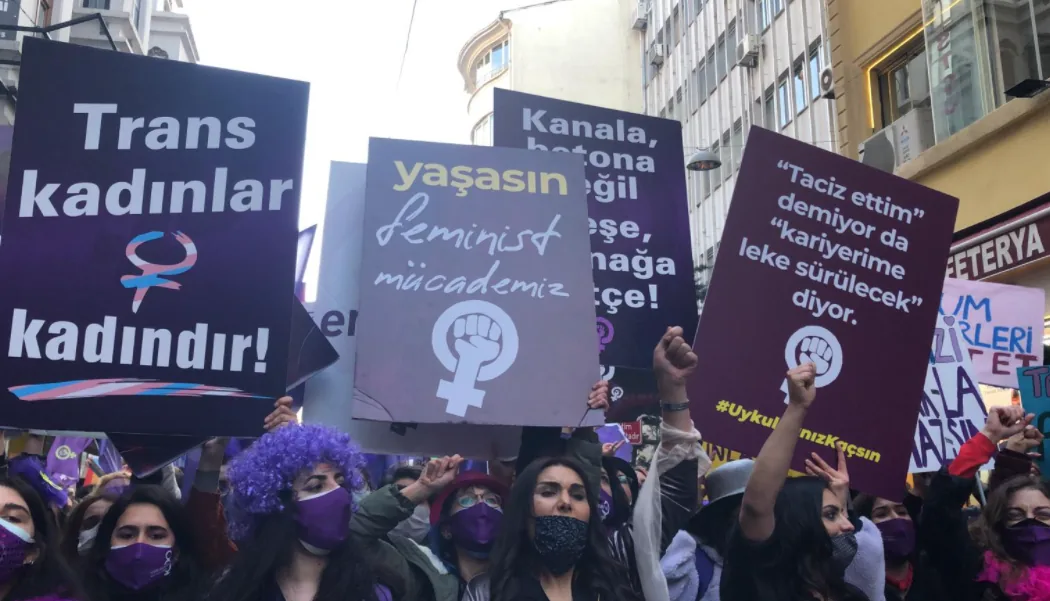 March 8 Feminist Night March / 2021 / Photograph: T24