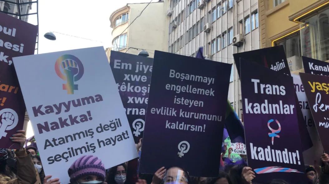 March 8 Feminist Night March / 2021 / Photograph: T24