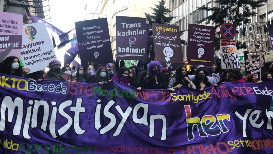 March 8 Feminist Night March / 2021 / Photograph: T24