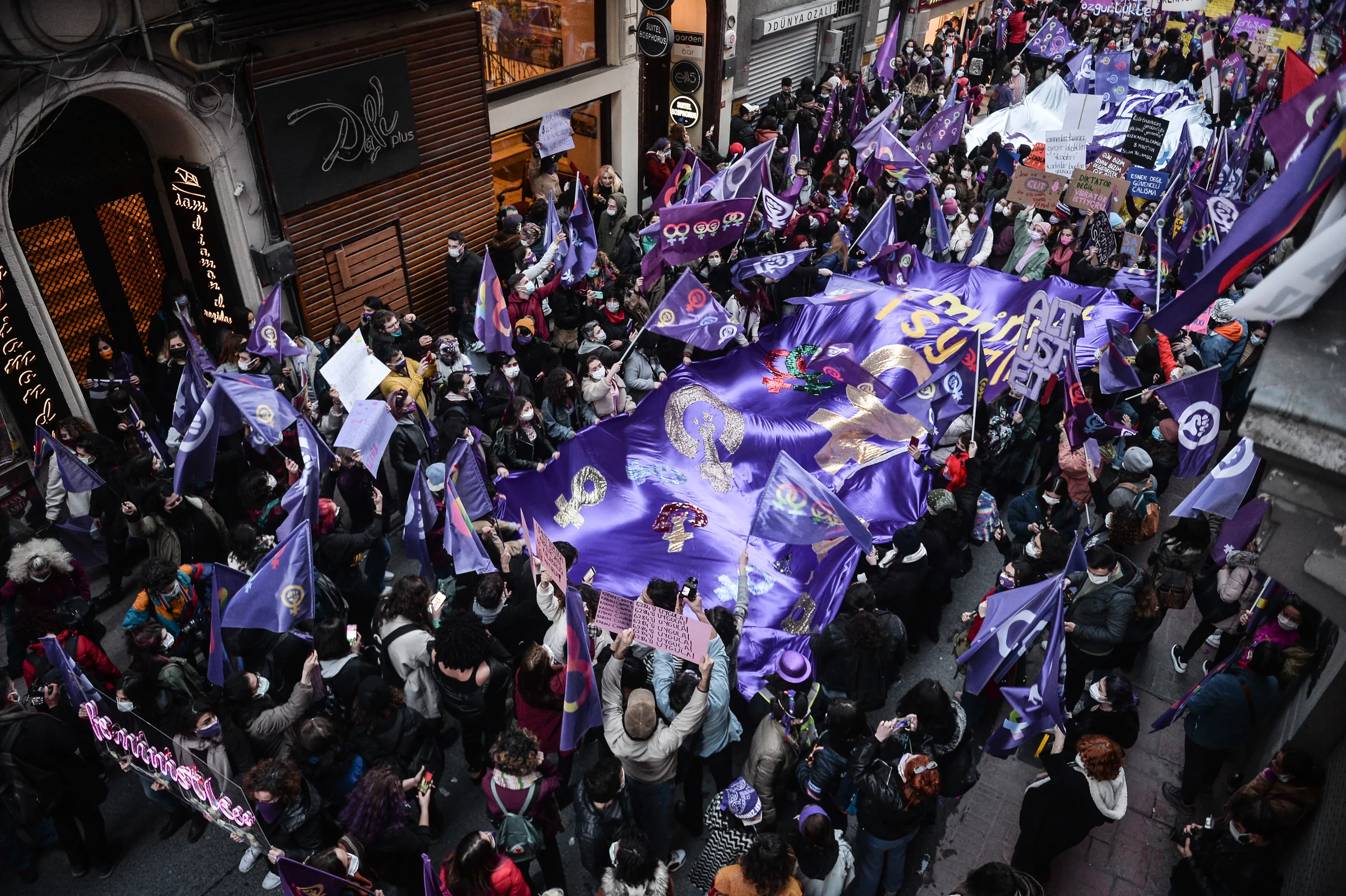 March 8 Feminist Night March / 2021 / Photograph: T24