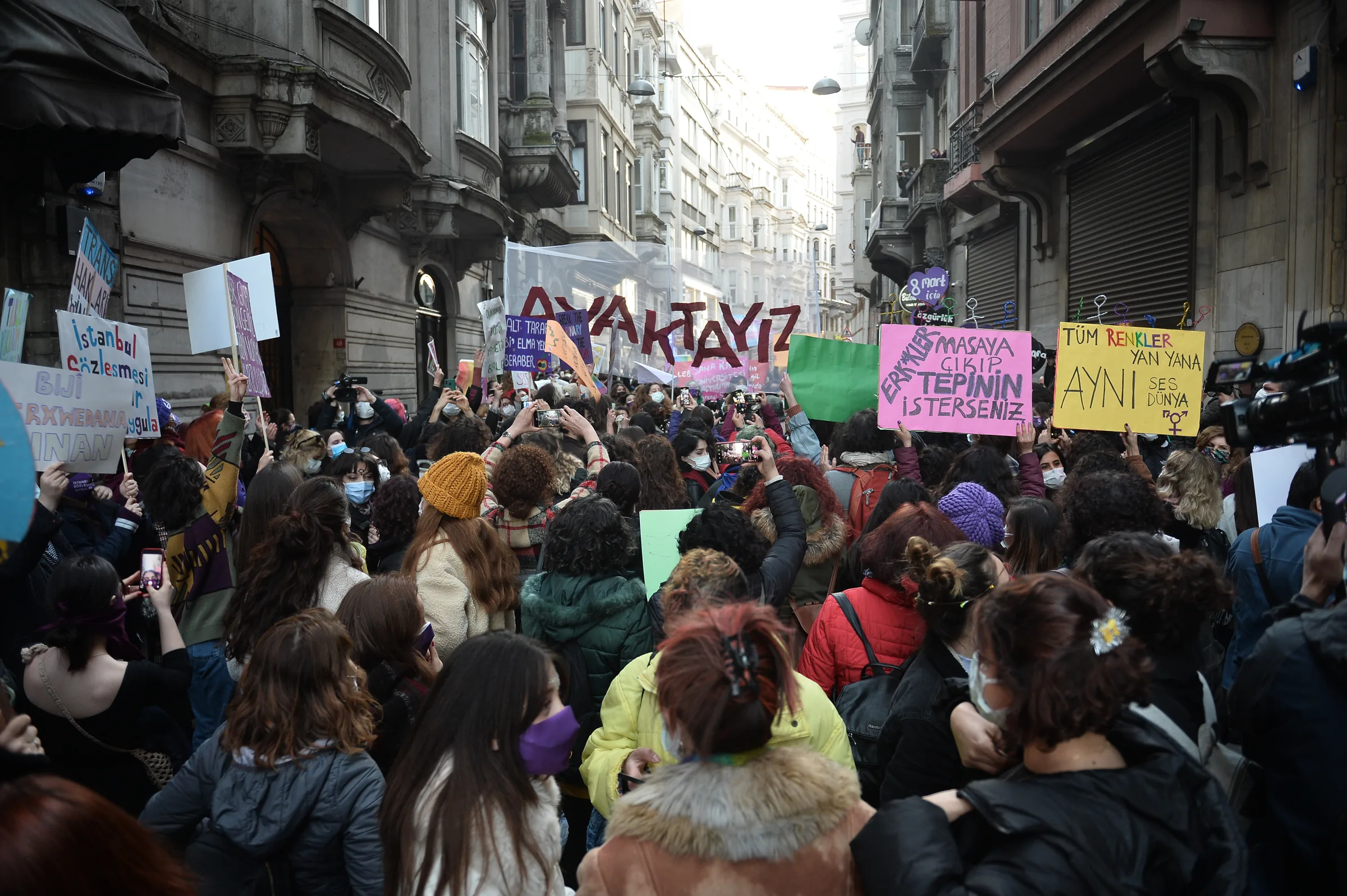 March 8 Feminist Night March / 2021 / Photograph: T24