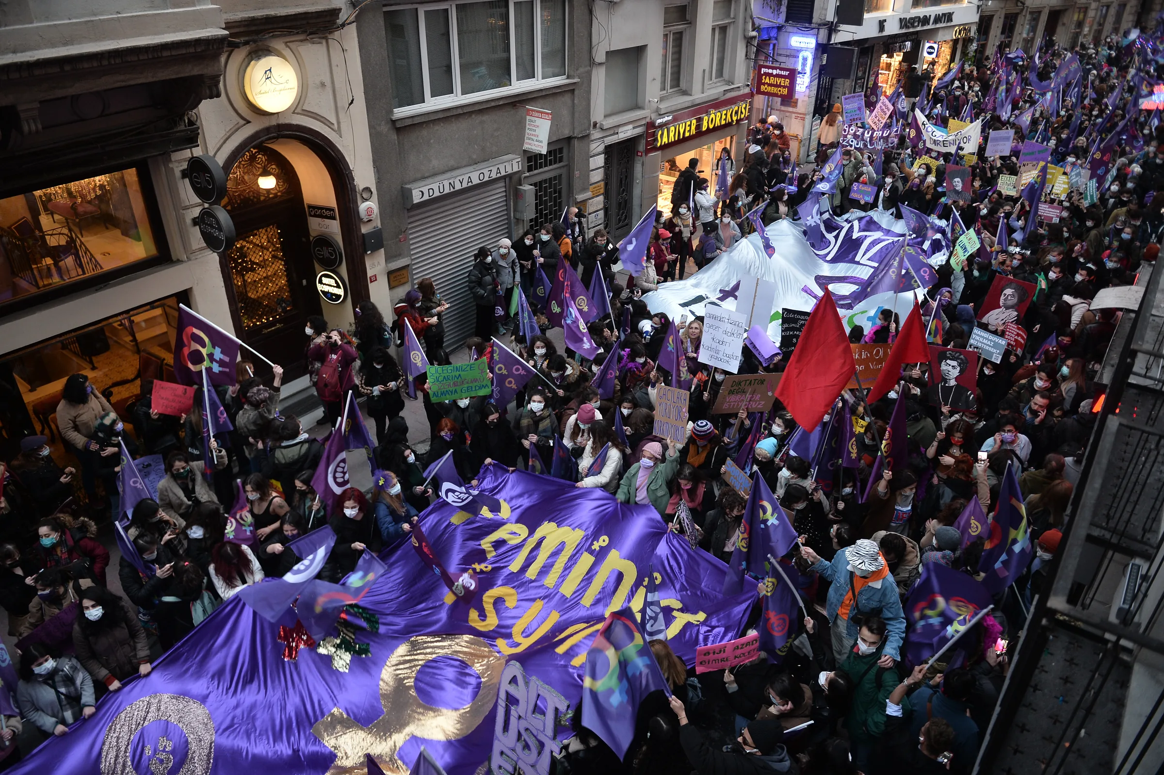 March 8 Feminist Night March / 2021 / Photograph: T24