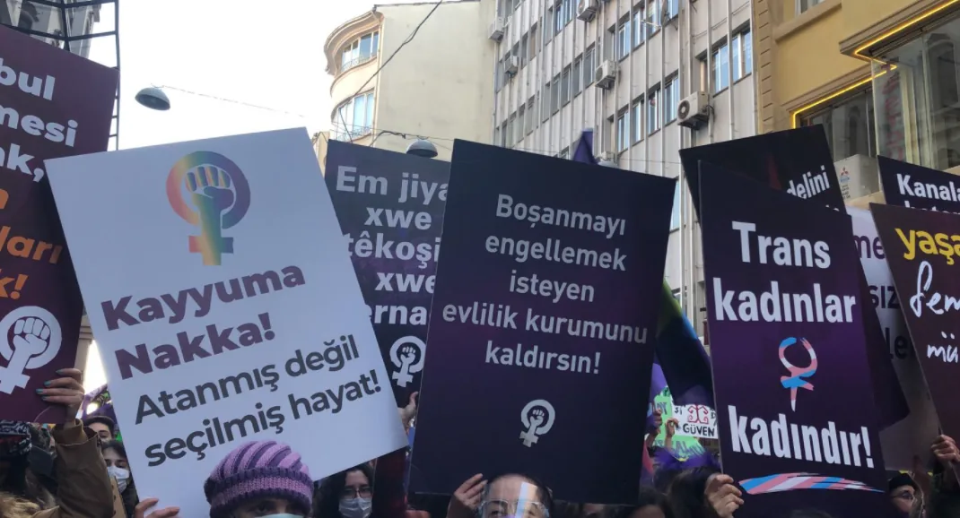 March 8 Feminist Night March / 2021 / Photograph: T24