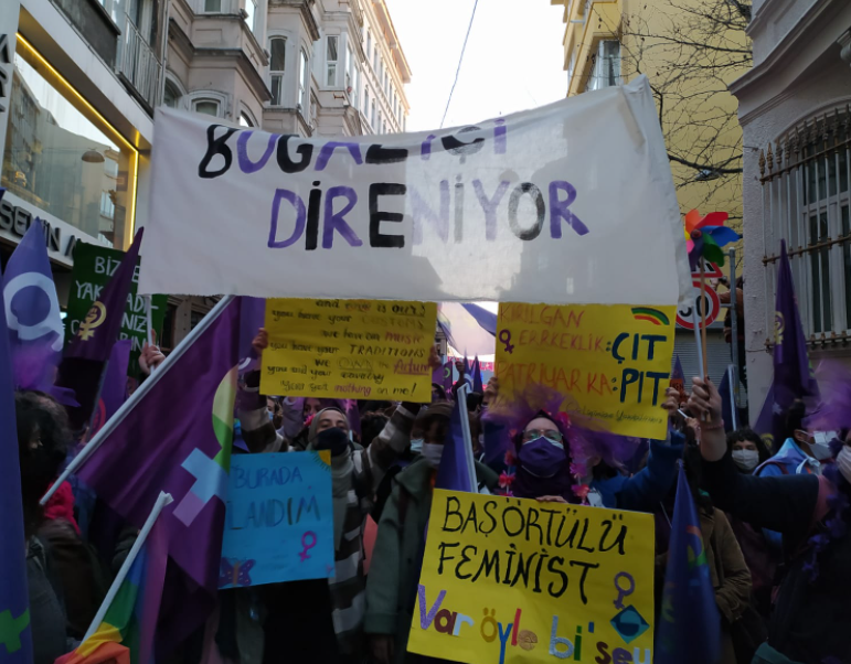 March 8 Feminist Night March / 2021 / Photograph: T24
