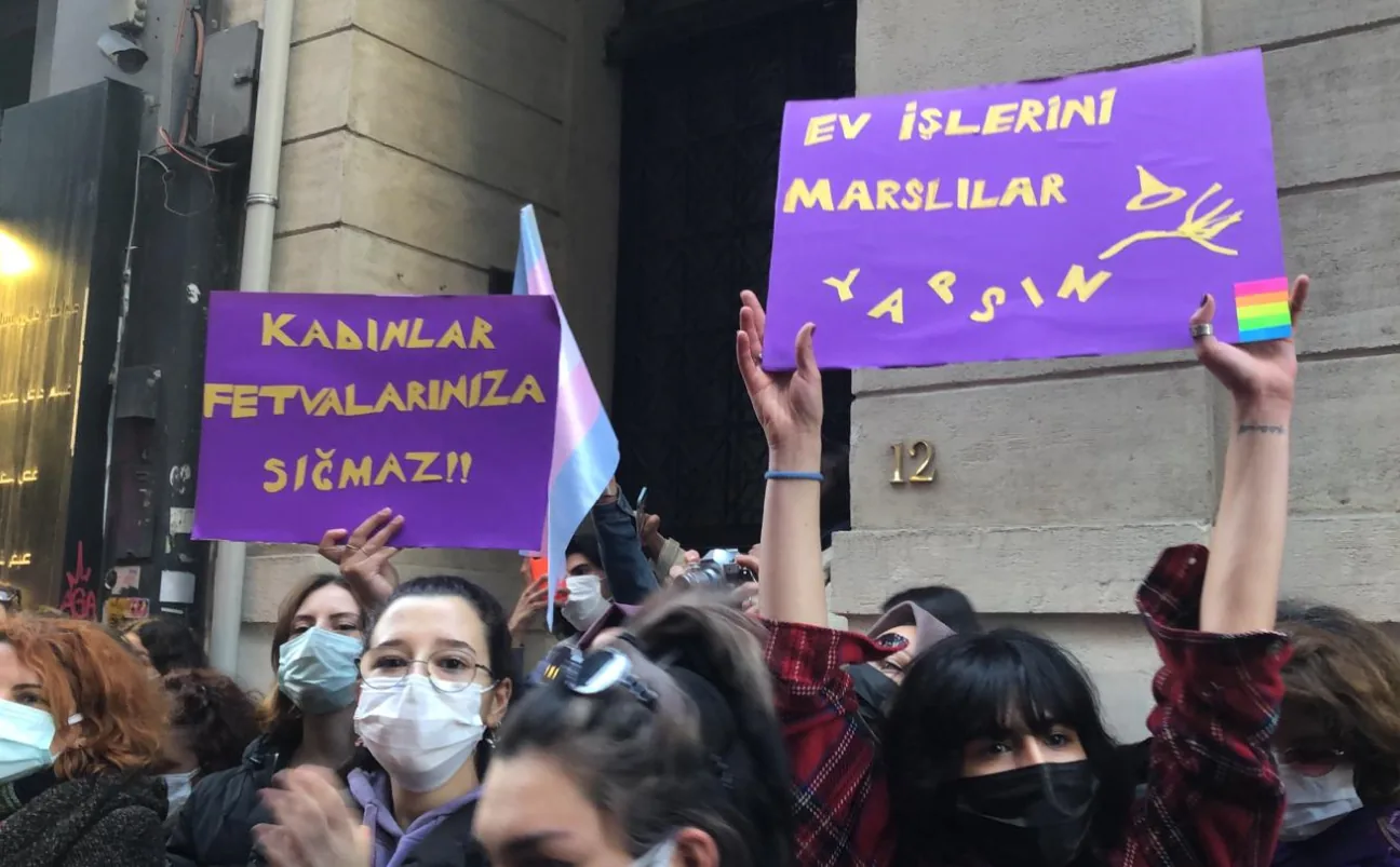 March 8 Feminist Night March / 2021 / Photograph: T24