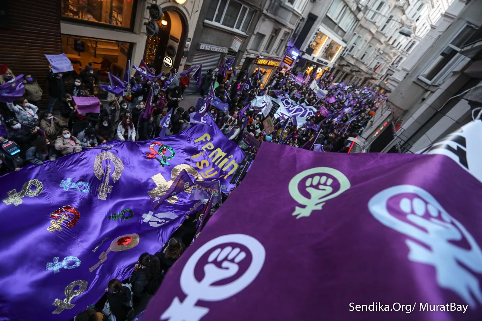 8 Mart Feminist Gece Yürüyüşü / 2021 / Foto: Murat Bay