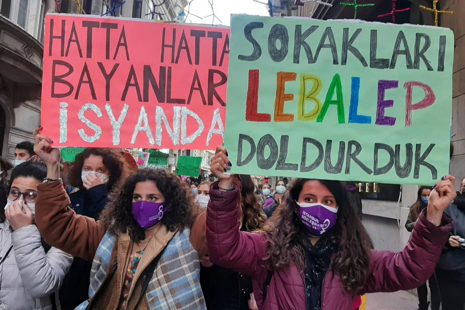 8 Mart Feminist Gece Yürüyüşü / 2021 / Foto: Eylem Nazlıer - Meltem Akyol