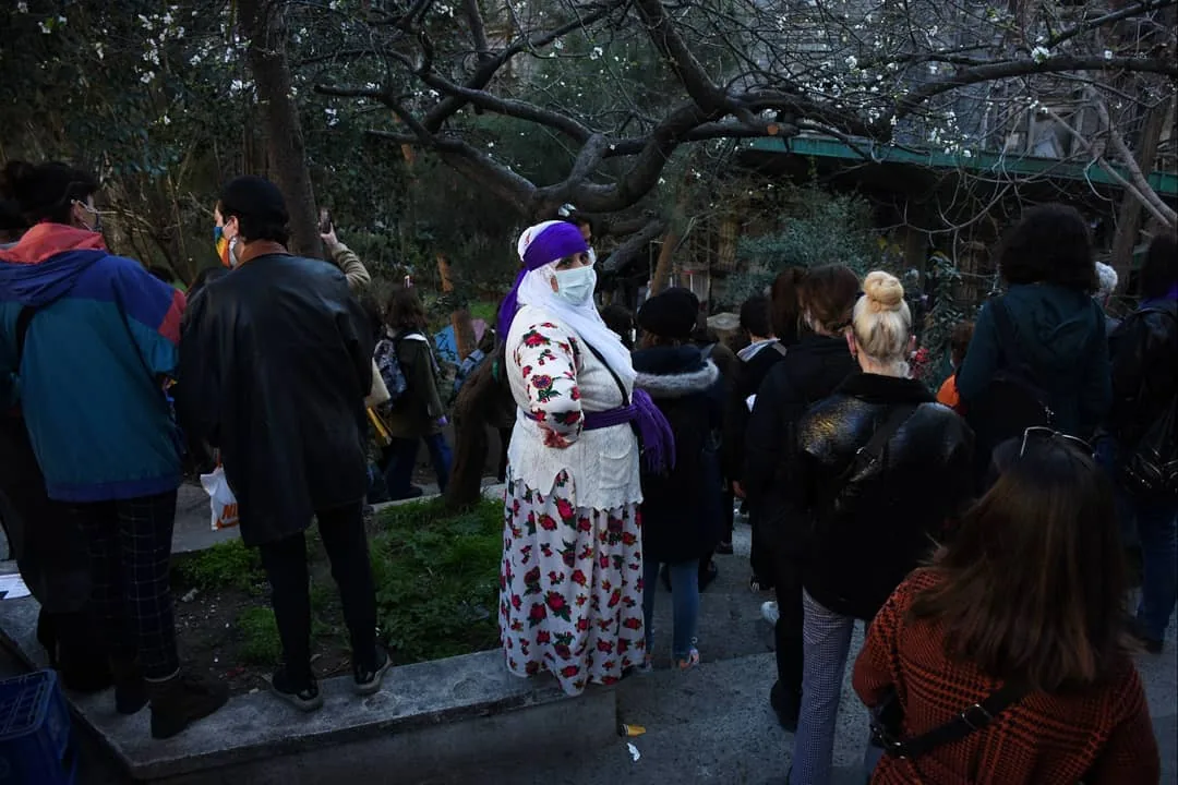 8 Mart Feminist Gece Yürüyüşü / 2021 / Foto: Dilara Açıkgöz