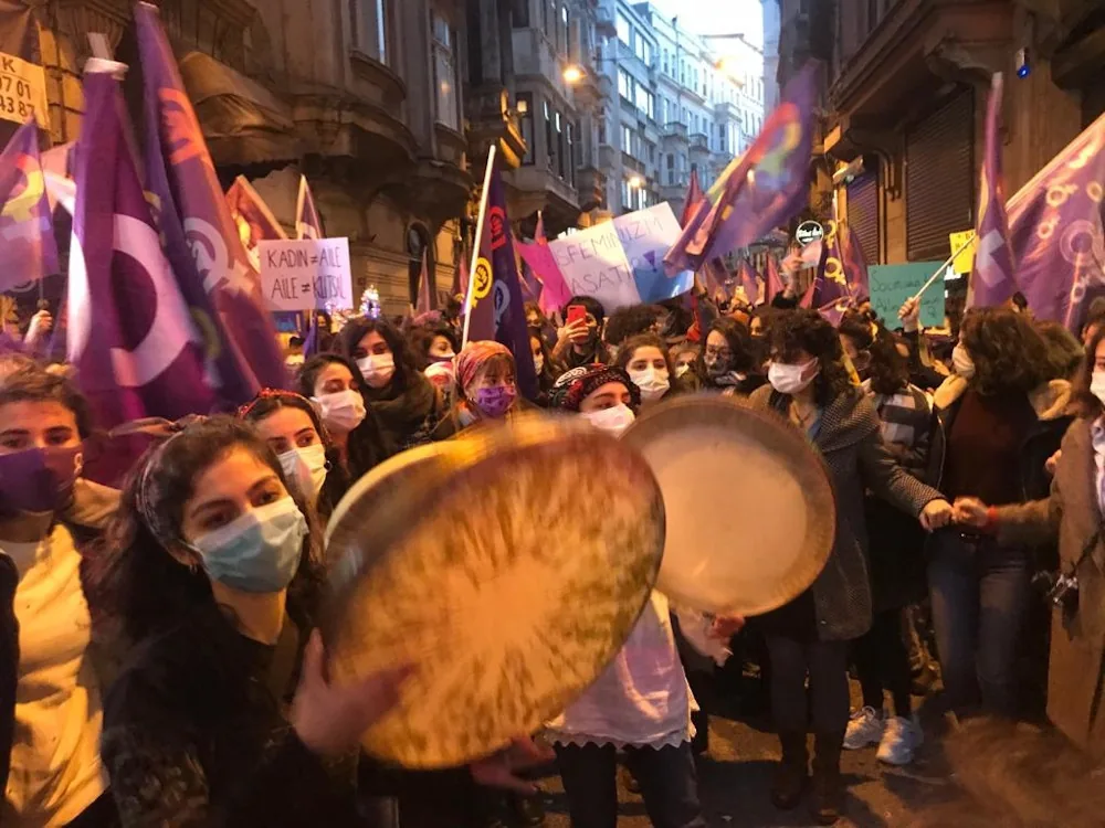 March 8 Feminist Night March / 2021 / Photograph: Unknown
