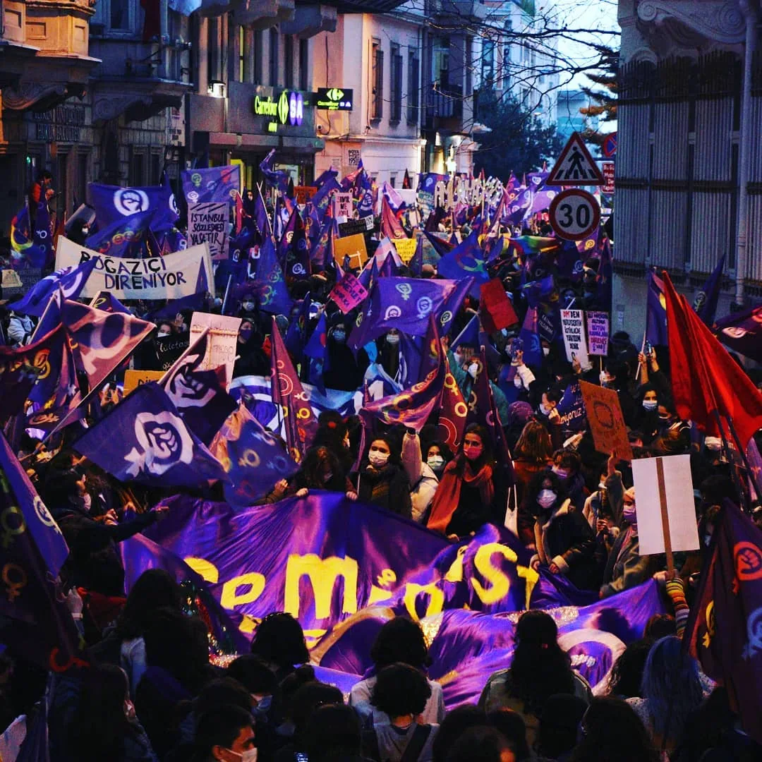 8 Mart Feminist Gece Yürüyüşü / 2021 / Foto: Sezgin Kartal