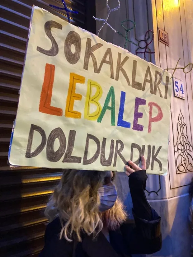 March 8 Feminist Night March / 2021 / Photograph: Unknown