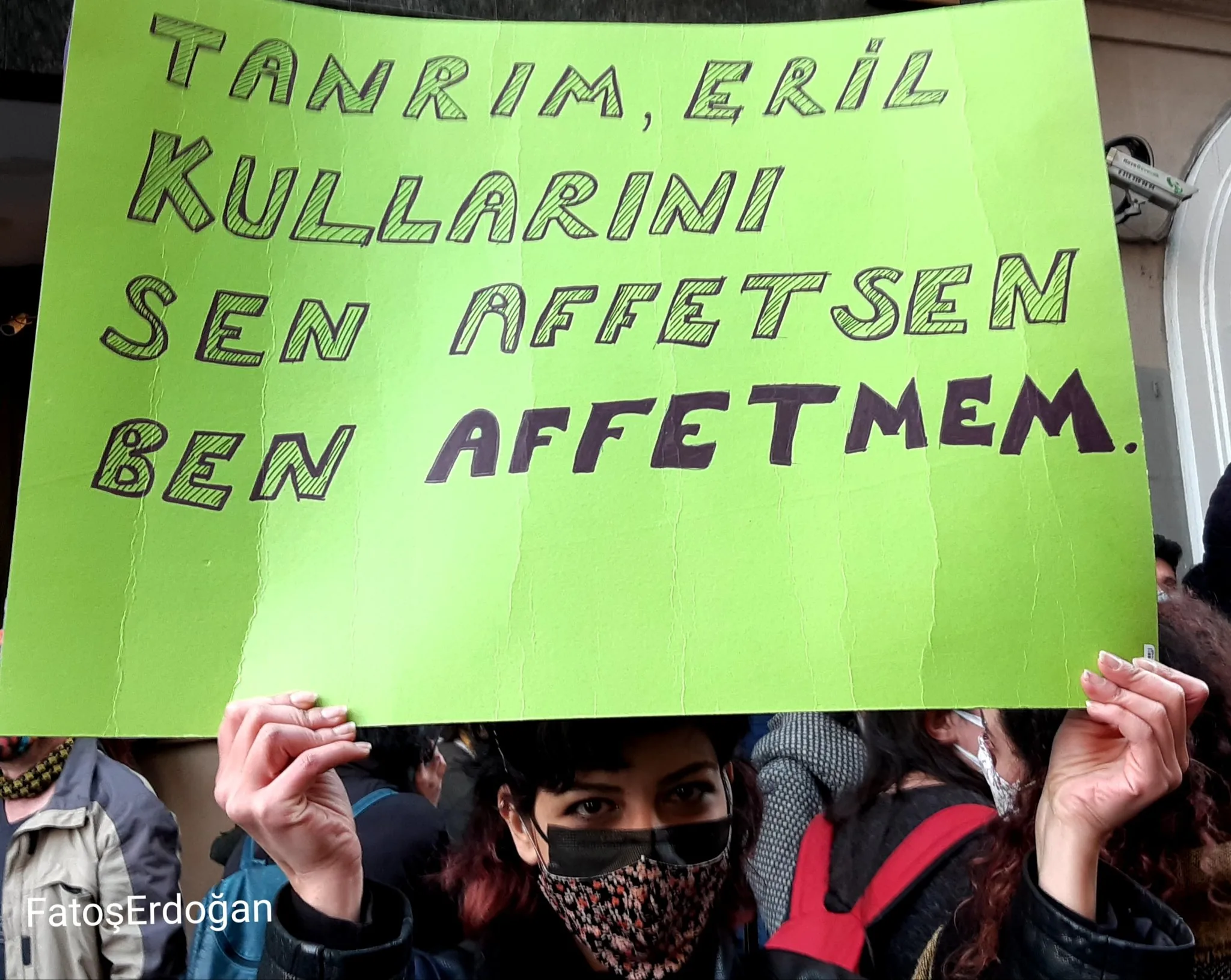 8 Mart Feminist Gece Yürüyüşü / 2021 / Foto: Fatoş Erdoğan