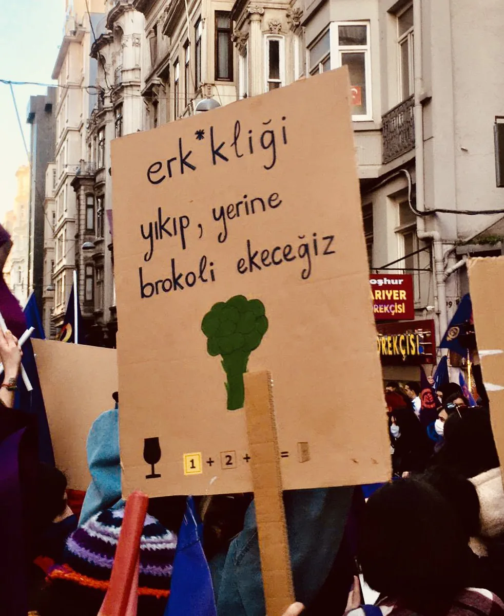 8 Mart Feminist Gece Yürüyüşü / 2021 / Foto: Bilinmiyor