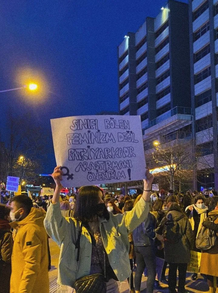 8 Mart Feminist Gece Yürüyüşü / 2021 / Foto: Bilinmiyor