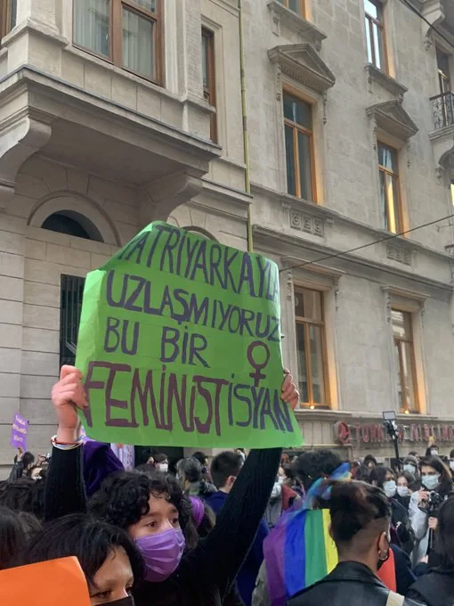 8 Mart Feminist Gece Yürüyüşü / 2021 / Foto: Bilinmiyor