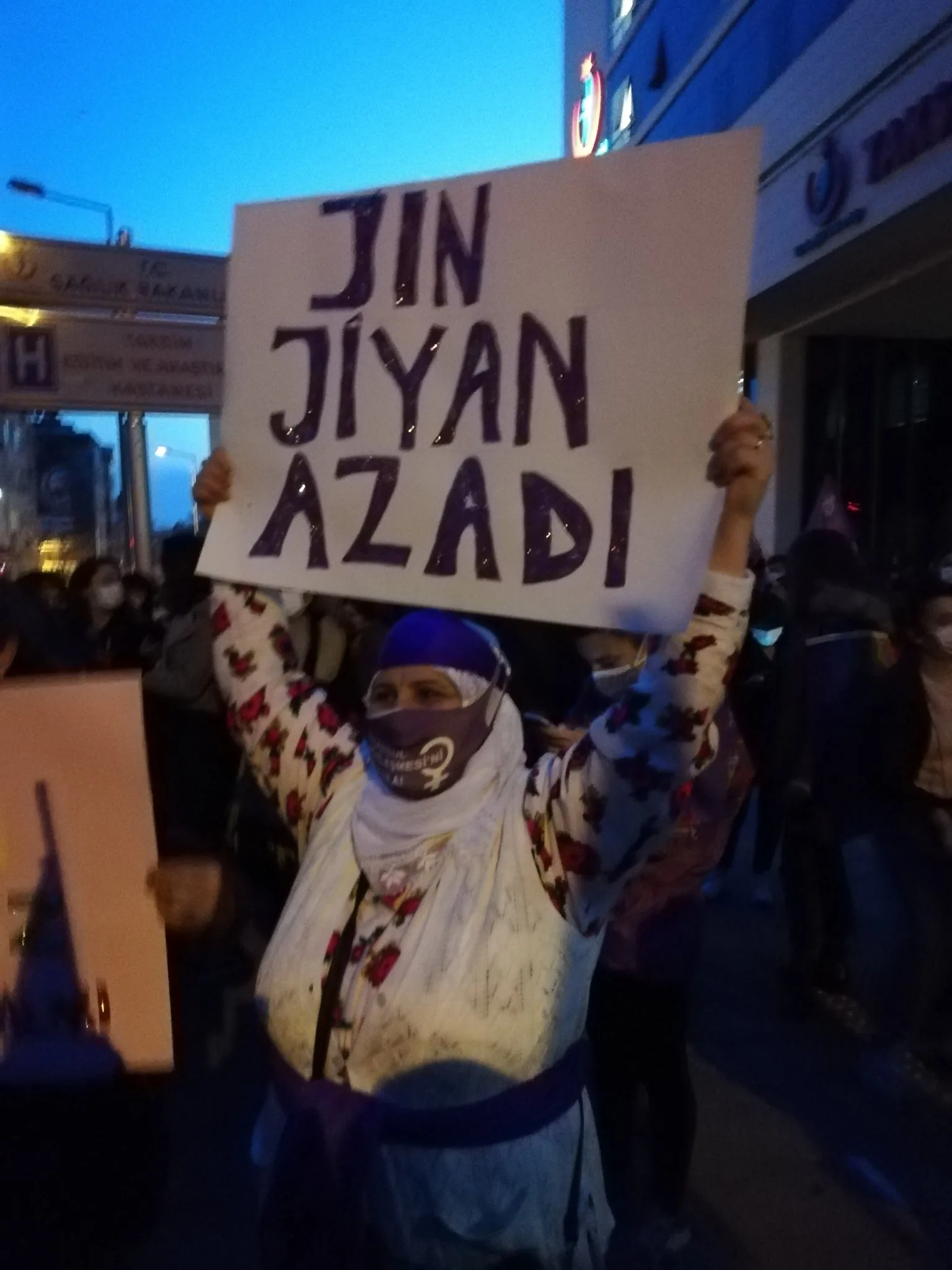 8 Mart Feminist Gece Yürüyüşü / 2021 / Foto: Bilinmiyor