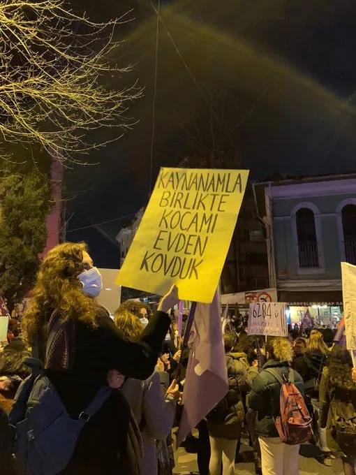 8 Mart Feminist Gece Yürüyüşü / 2021 / Foto: Bilinmiyor