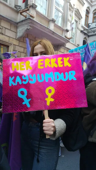 8 Mart Feminist Gece Yürüyüşü / 2021 / Foto: Bilinmiyor