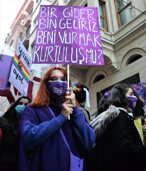 March 8 Feminist Night March / 2021 / Photograph: Unknown