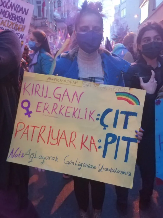 March 8 Feminist Night March / 2021 / Photograph: Unknown