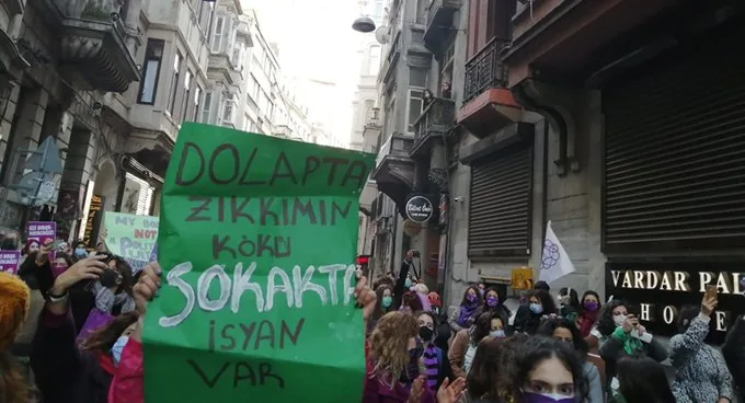 March 8 Feminist Night March / 2021 / Photograph: Unknown