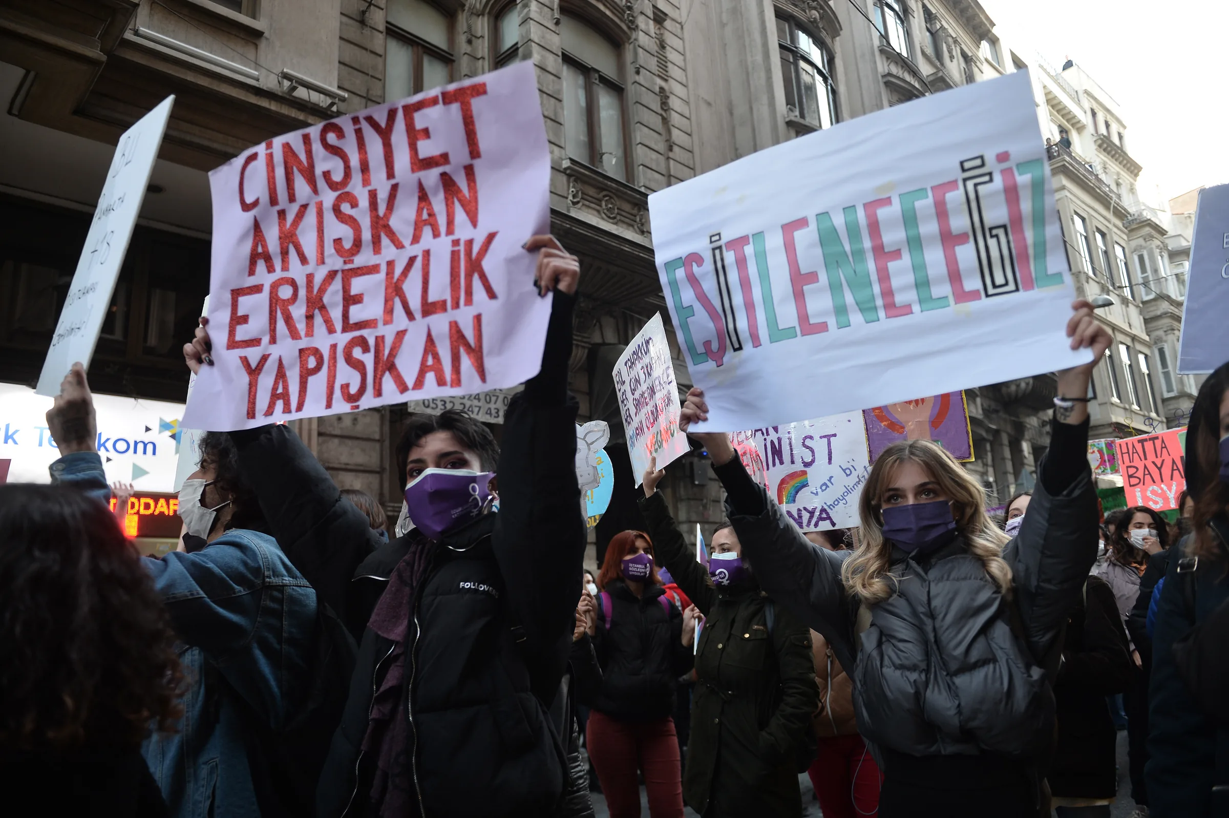 8 Mart Feminist Gece Yürüyüşü / 2021 / Foto: Bilinmiyor