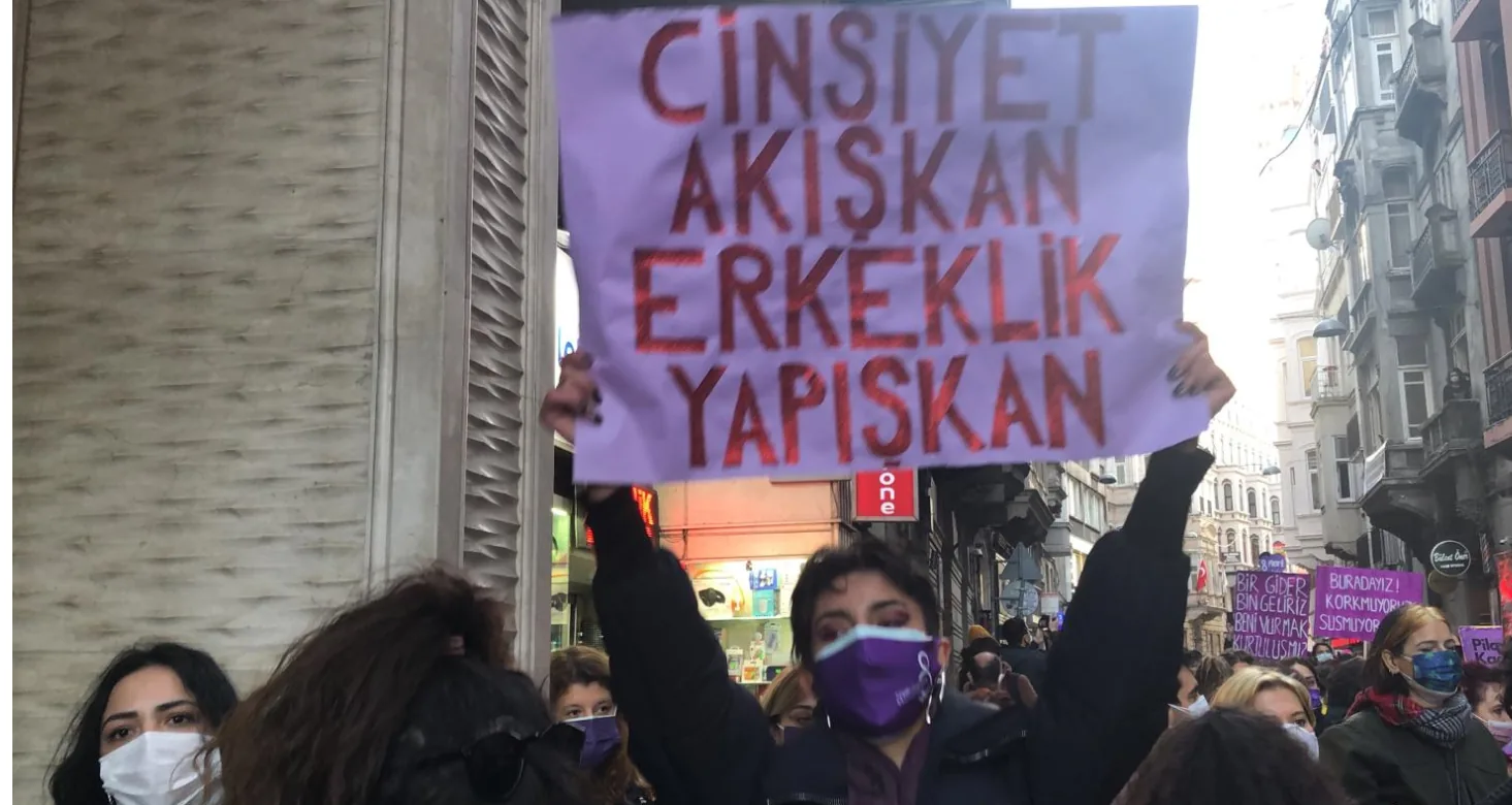 8 Mart Feminist Gece Yürüyüşü / 2021 / Foto: Bilinmiyor