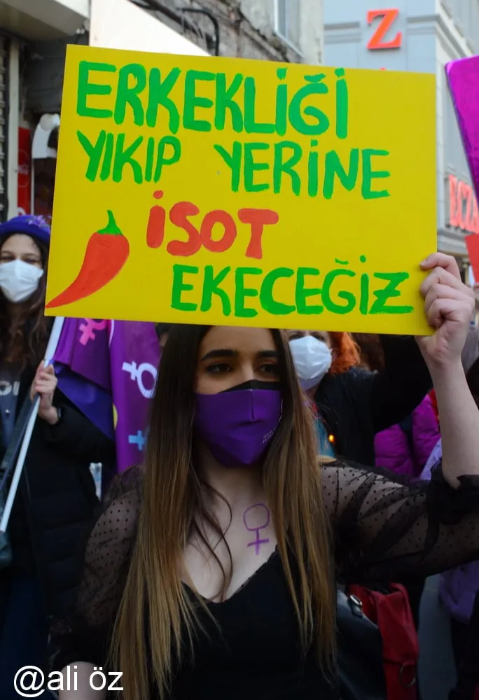 March 8 Feminist Night March / 2021 / Photograph: Unknown