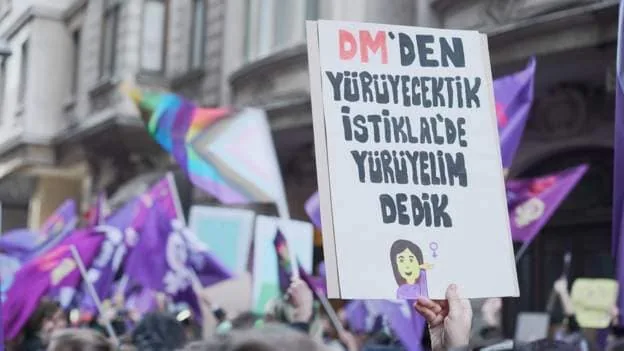 8 Mart Feminist Gece Yürüyüşü / 2021 / Foto: Bilinmiyor