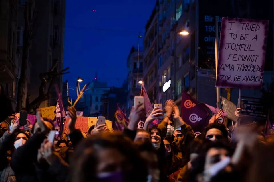 March 8 Feminist Night March / 2021 / Photograph: Unknown