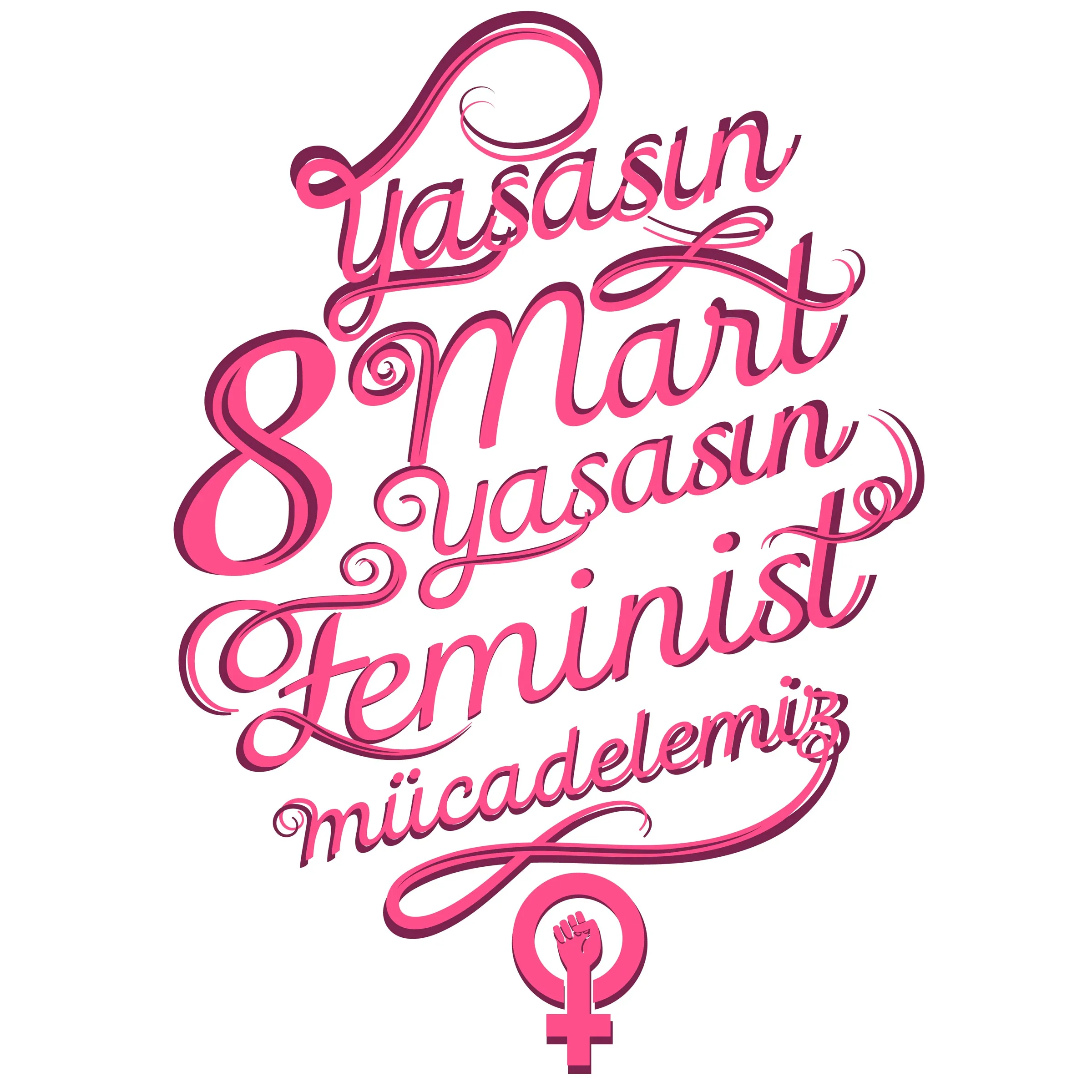 8 Mart Feminist Gece Yürüyüşü / 2021 / Sticker