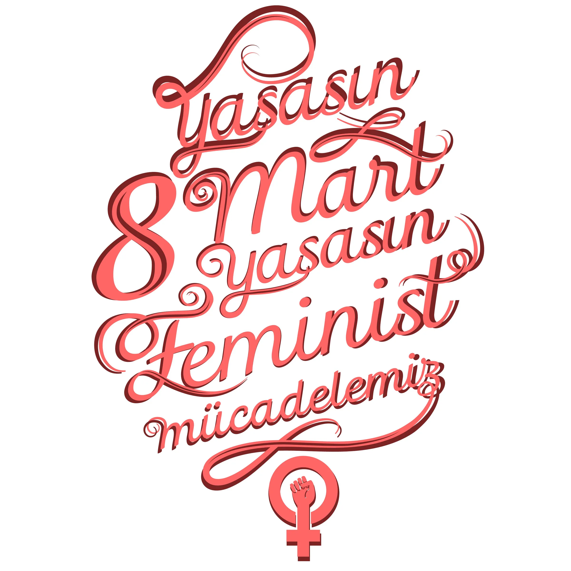 8 Mart Feminist Gece Yürüyüşü / 2021 / Sticker